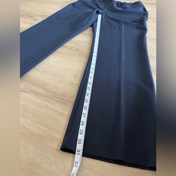 ALFANI Tummy Control Dress Pants Size 6 Trousers Navy Blue Career Work NWT - Picture 5 of 6